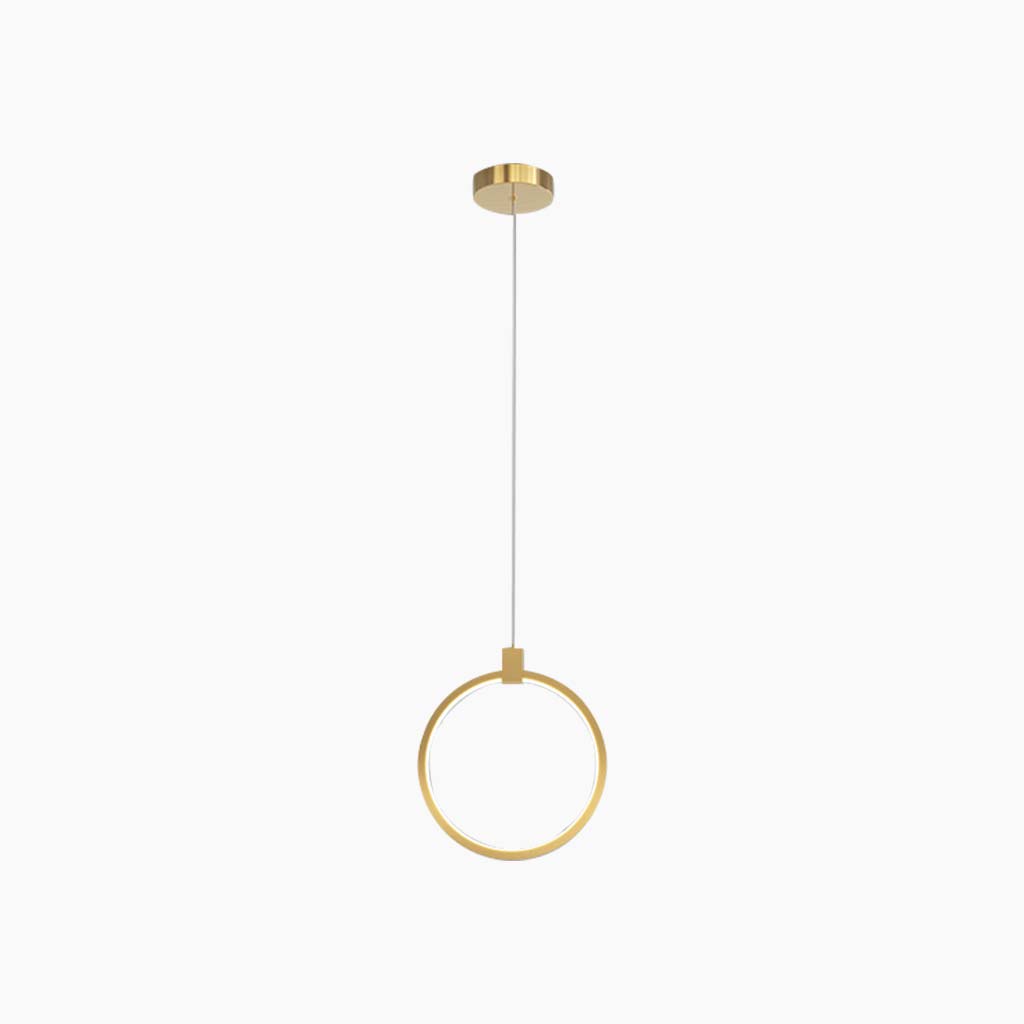 Pendant Light Minimalist Brass Fixture