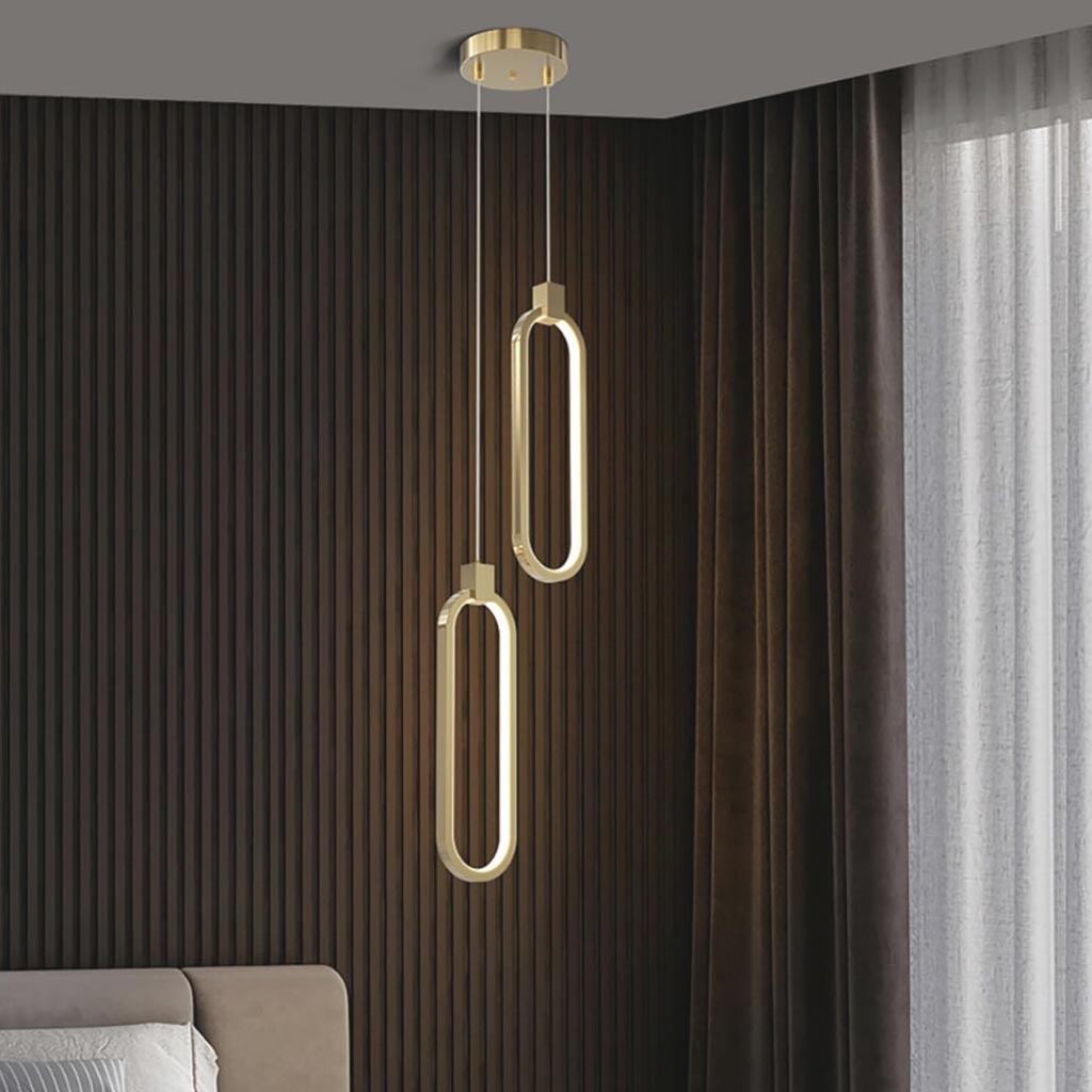 Pendant Light Minimalist Brass Fixture
