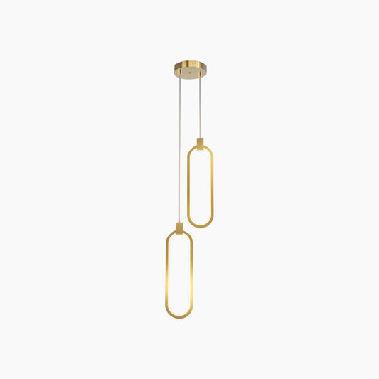 Pendant Light Minimalist Brass Fixture