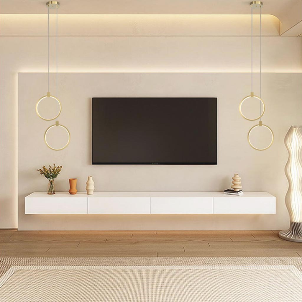 Pendant Light Minimalist Brass Fixture