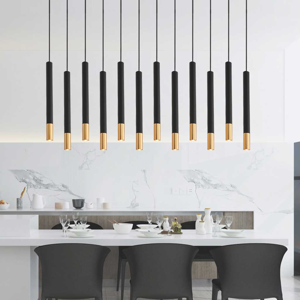 Pendant Light Minimalist Tube Design