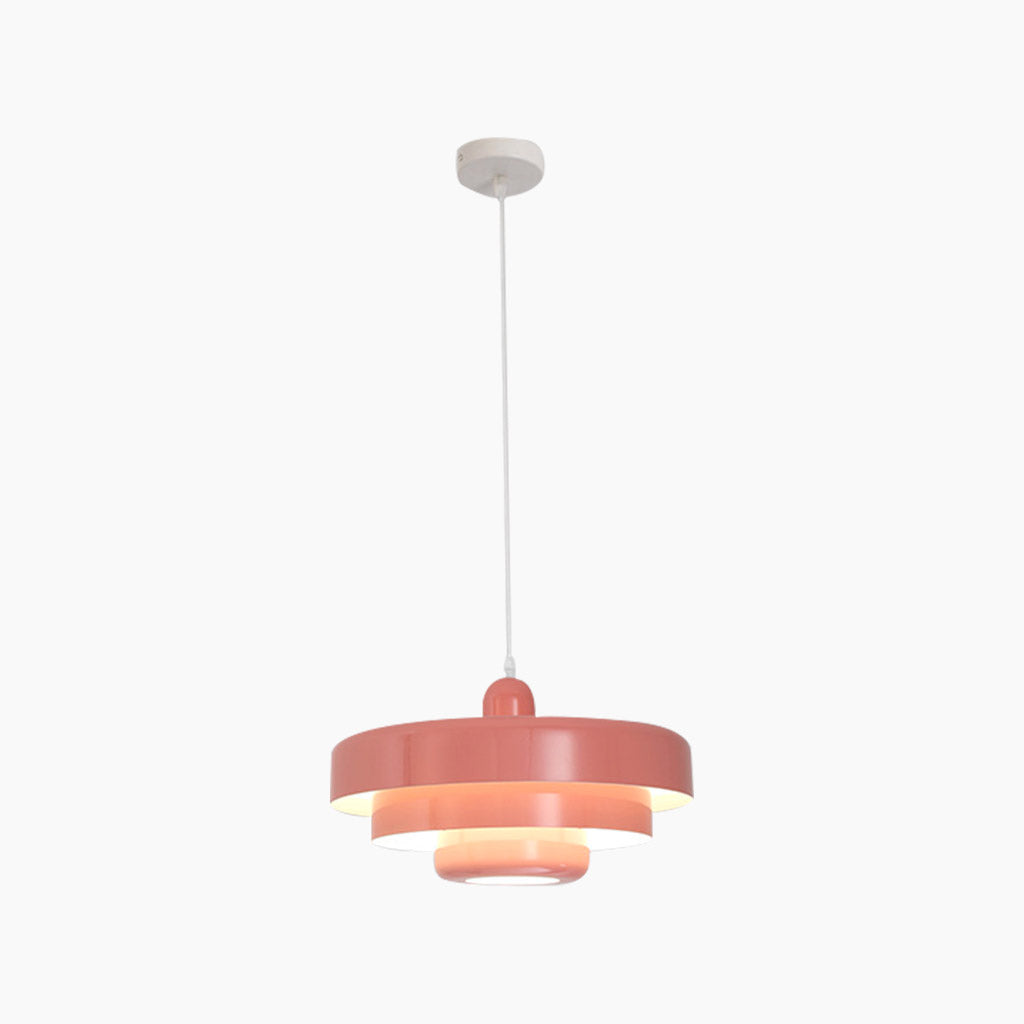 Pendant Light Danish Colorful Tiered Lamp
