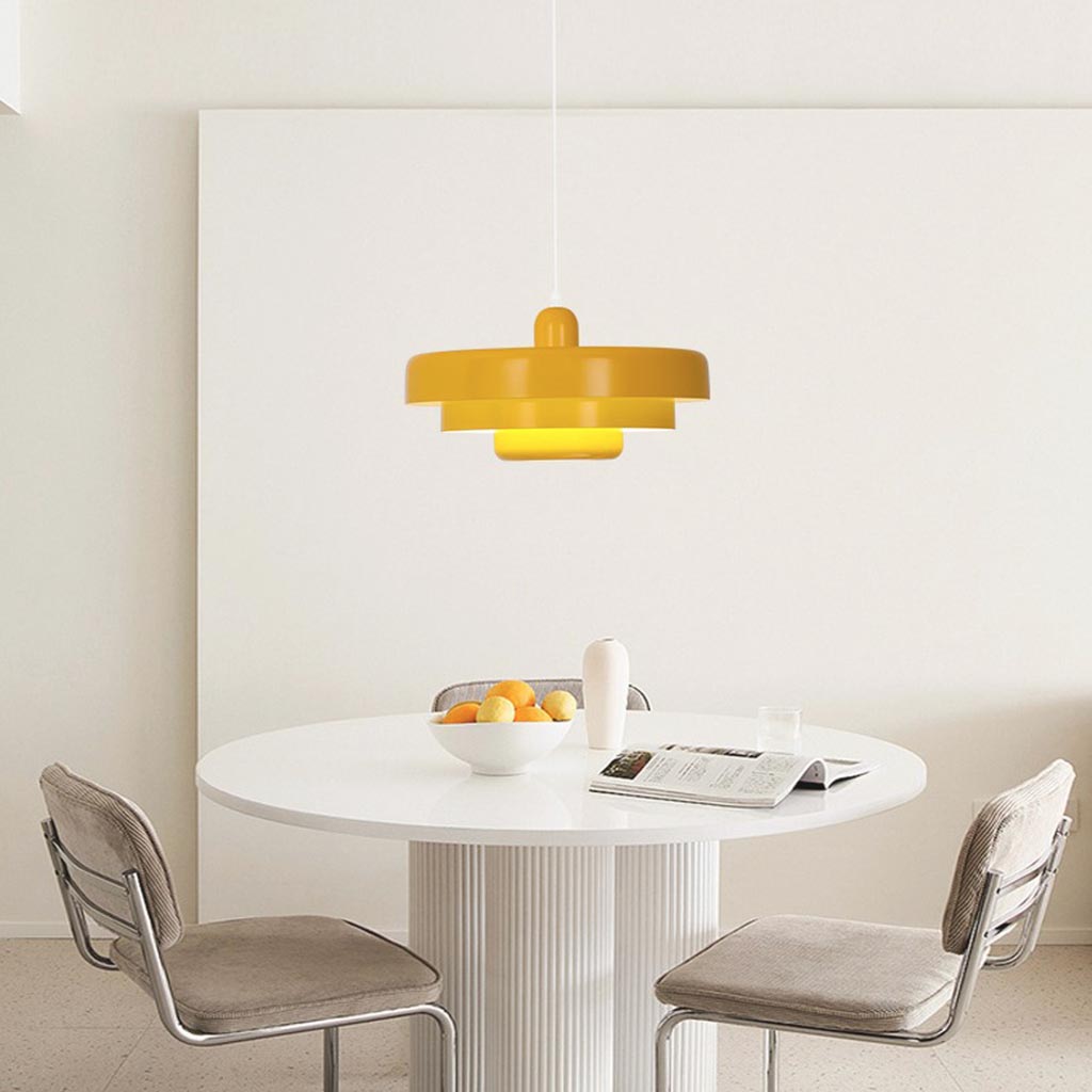 Pendant Light Danish Colorful Tiered Lamp