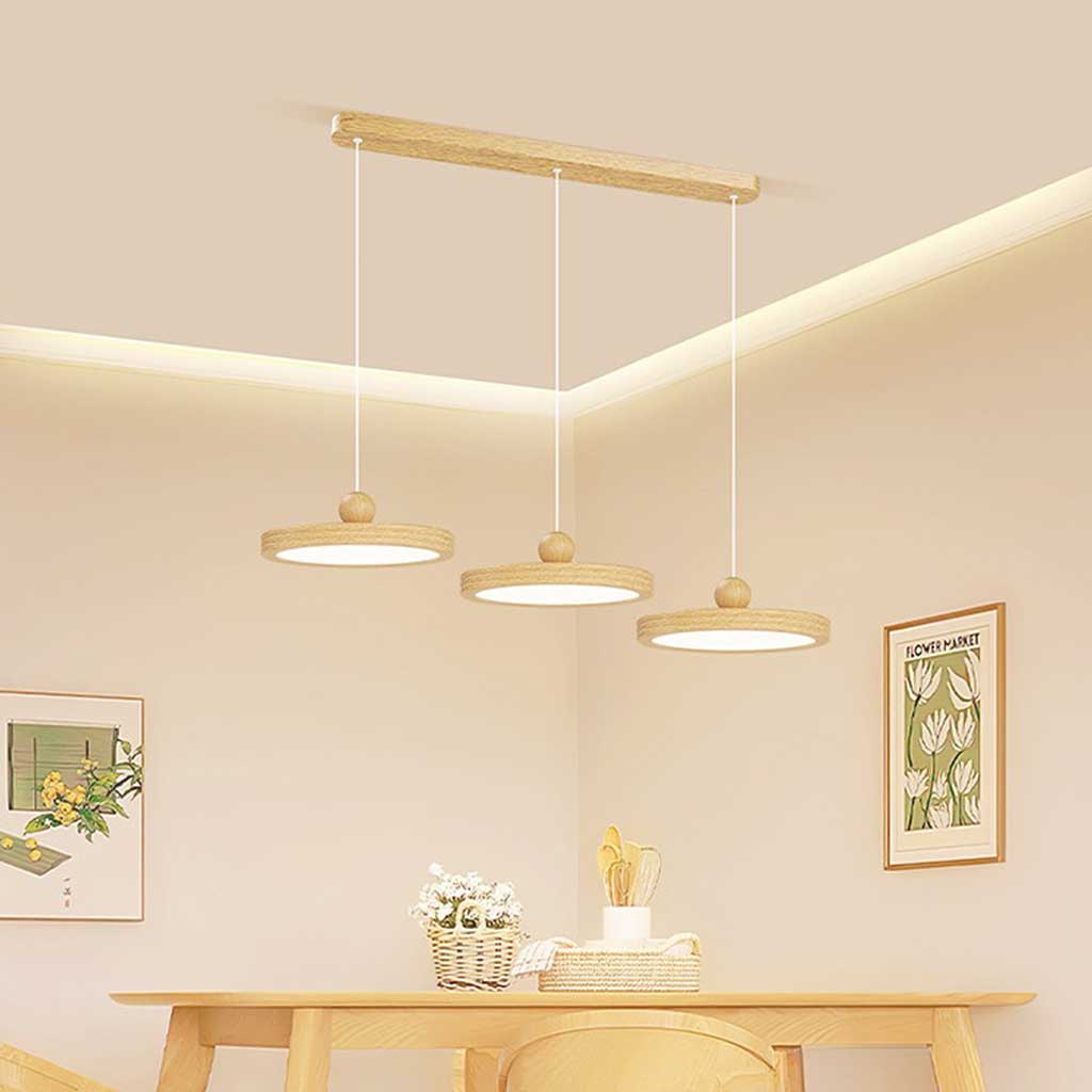 Pendant Light Minimalist Wood Grain