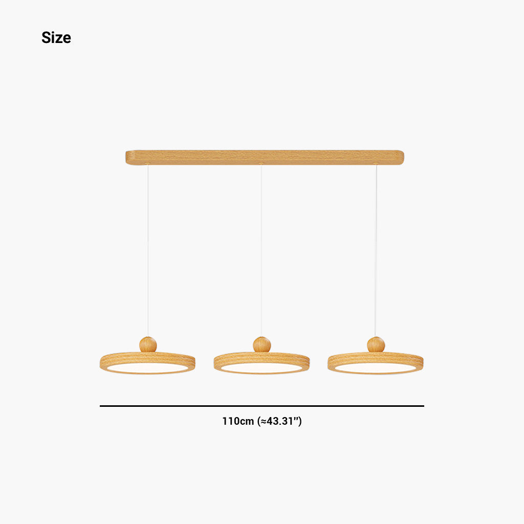 Pendant Light Minimalist Wood Grain