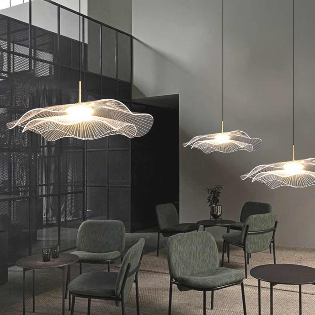Pendant Light Elegant Lotus Leaf