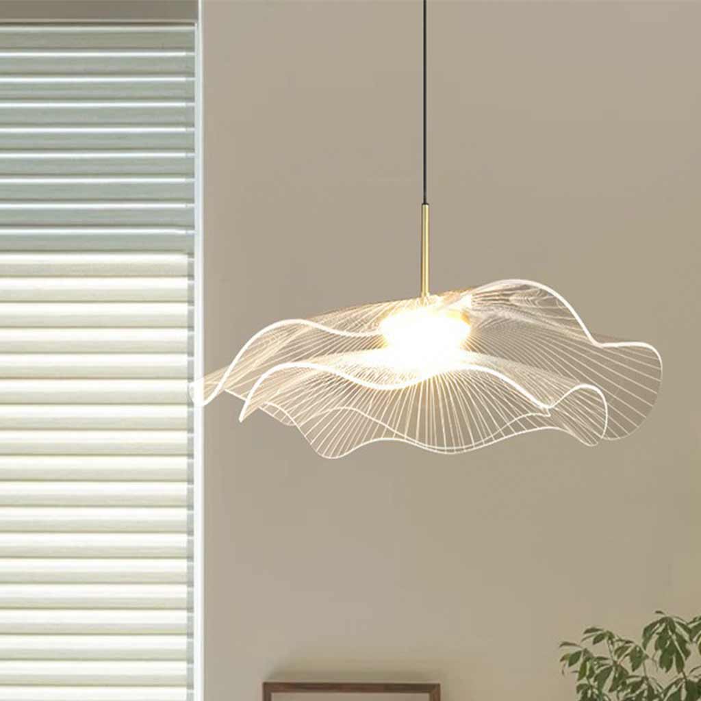 Pendant Light Elegant Lotus Leaf