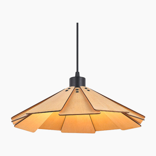 Pendant Light Fixture Retro Wood