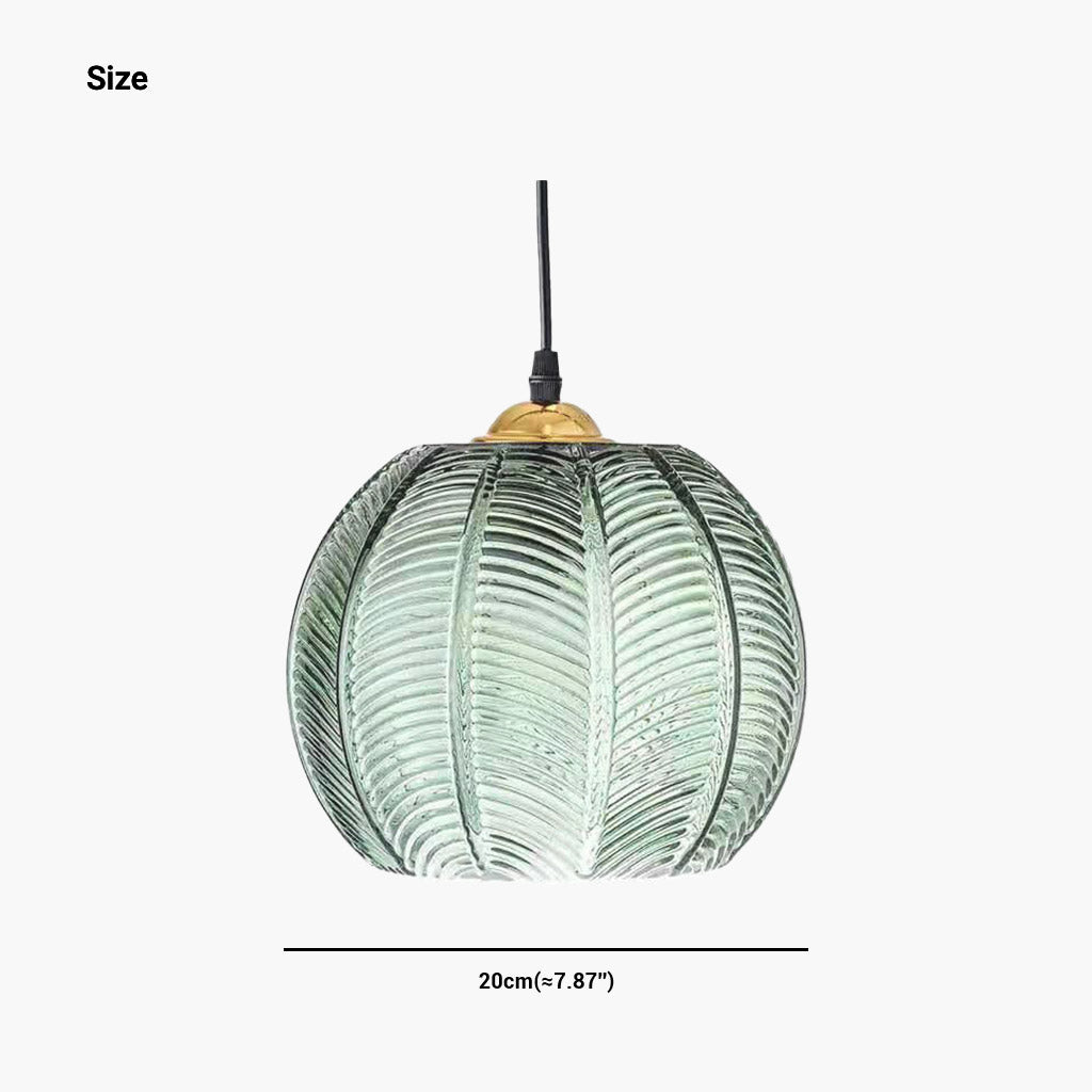 Pendant Light Elegant Frosted Glass