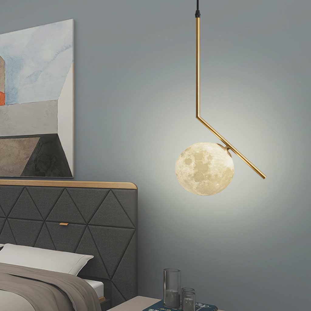Pendant Light Nordic Moon Globe