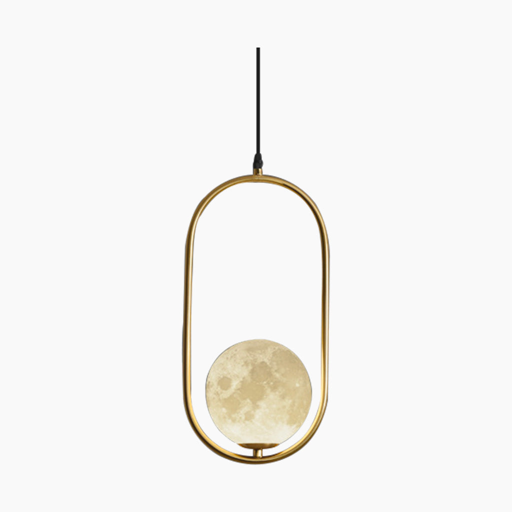 Pendant Light Nordic Moon Globe