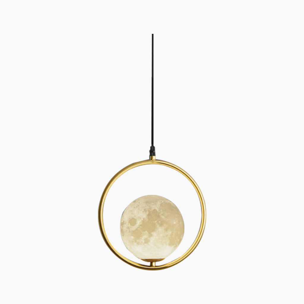 Pendant Light Nordic Moon Globe
