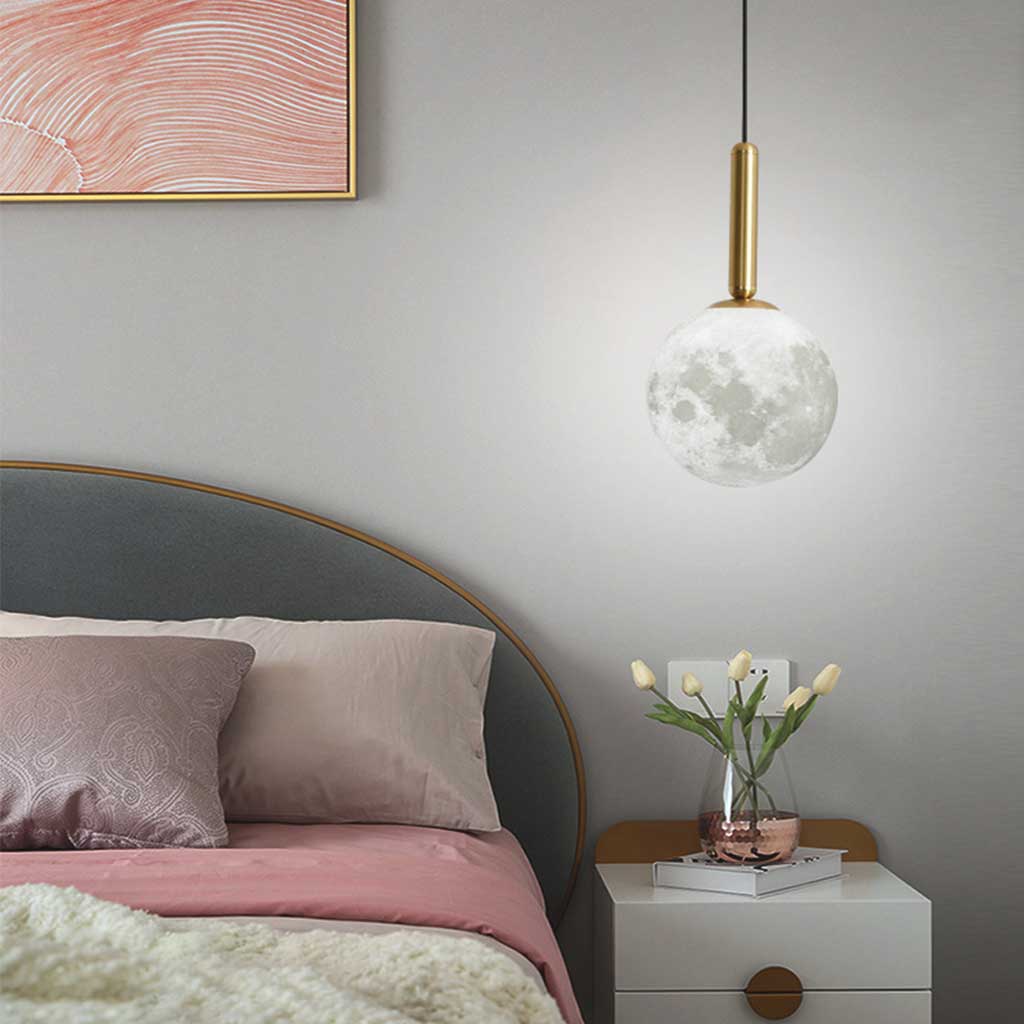 Pendant Light Nordic Moon Globe