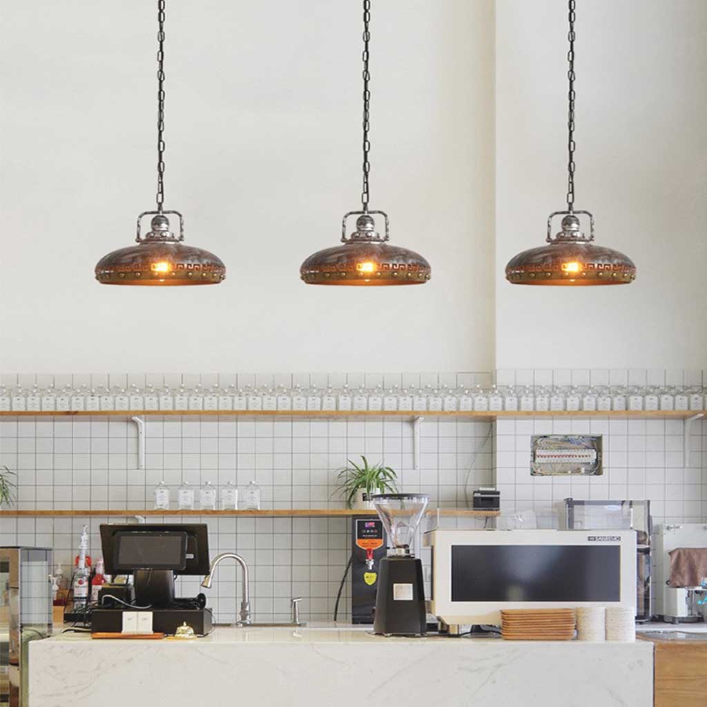 Pendant Light Retro Industrial Fixture