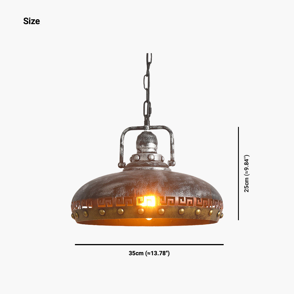 Pendant Light Retro Industrial Fixture