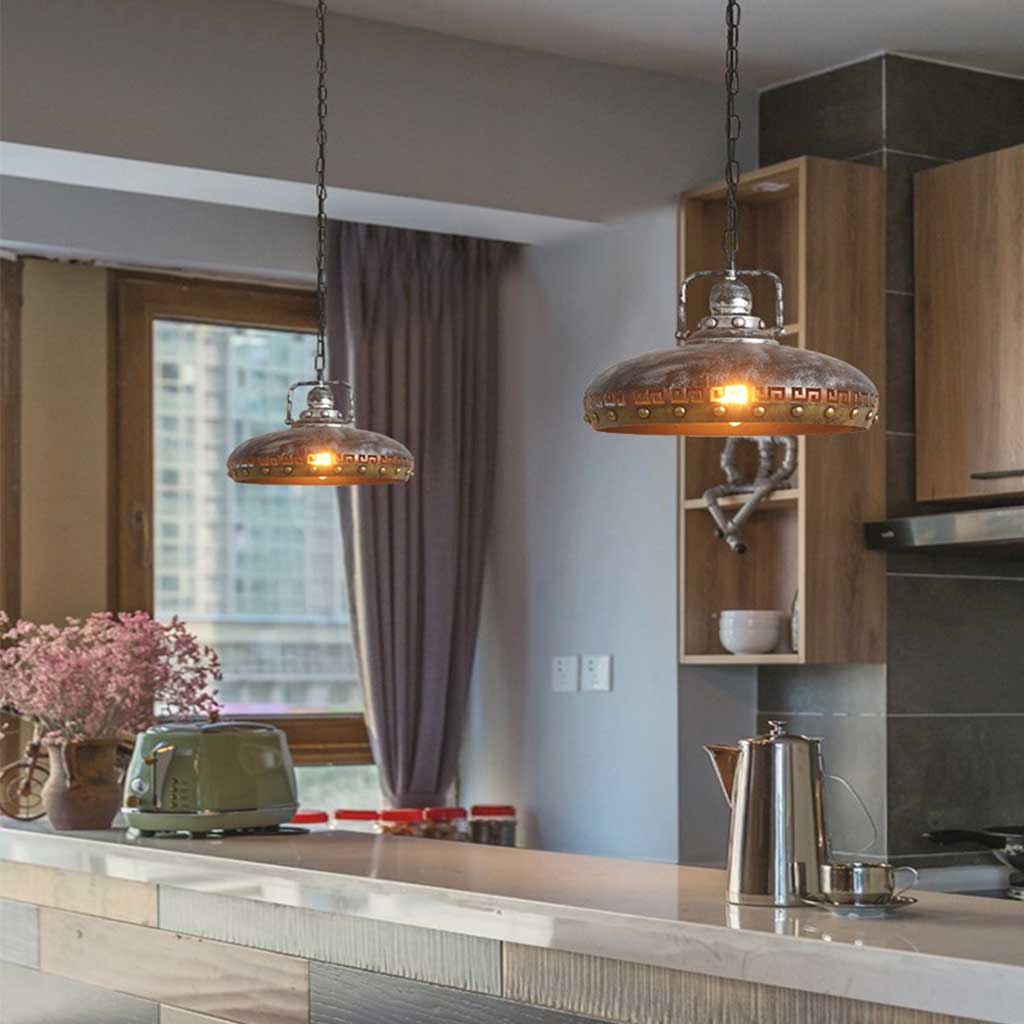 Pendant Light Retro Industrial Fixture