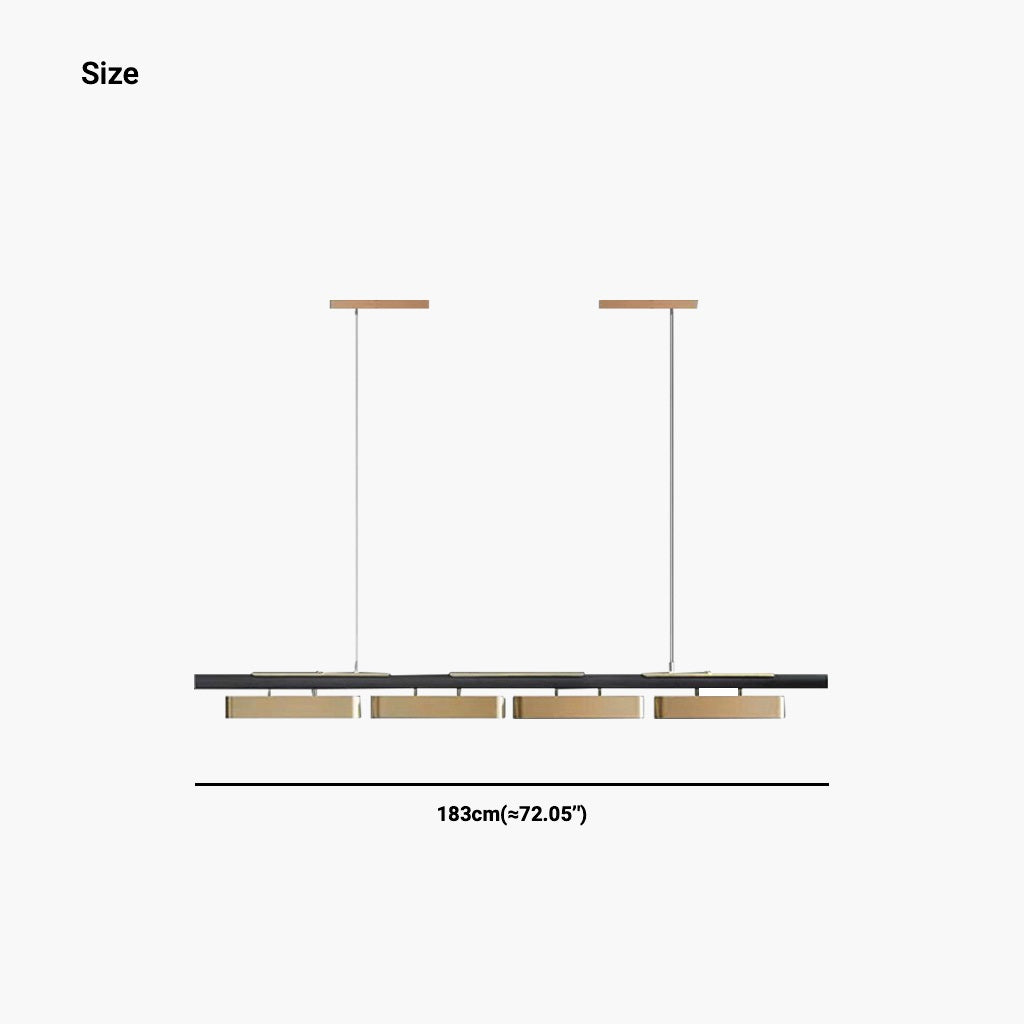 Pendant Light Unique Linear Fixture