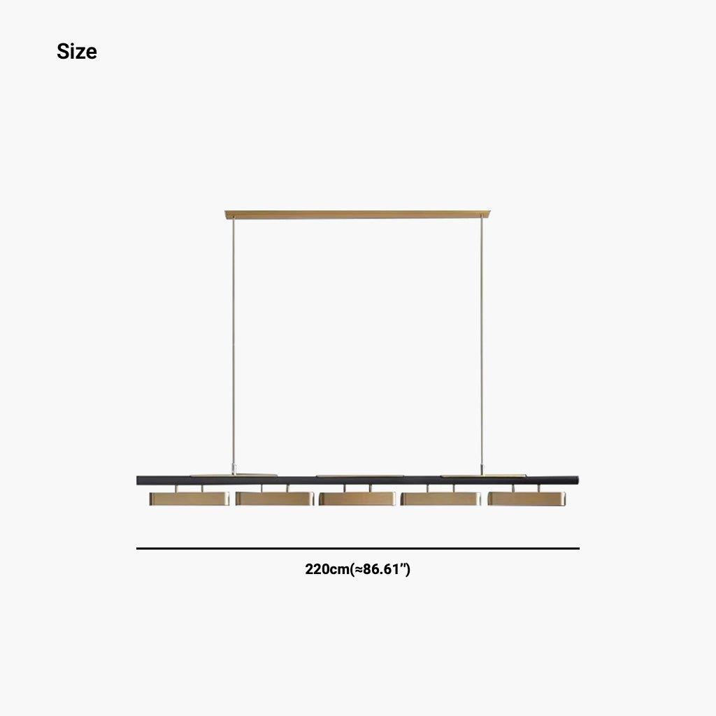 Pendant Light Unique Linear Fixture