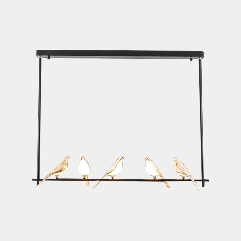 Chandelier Pendant Light Unique Creative Magpie Bird LED