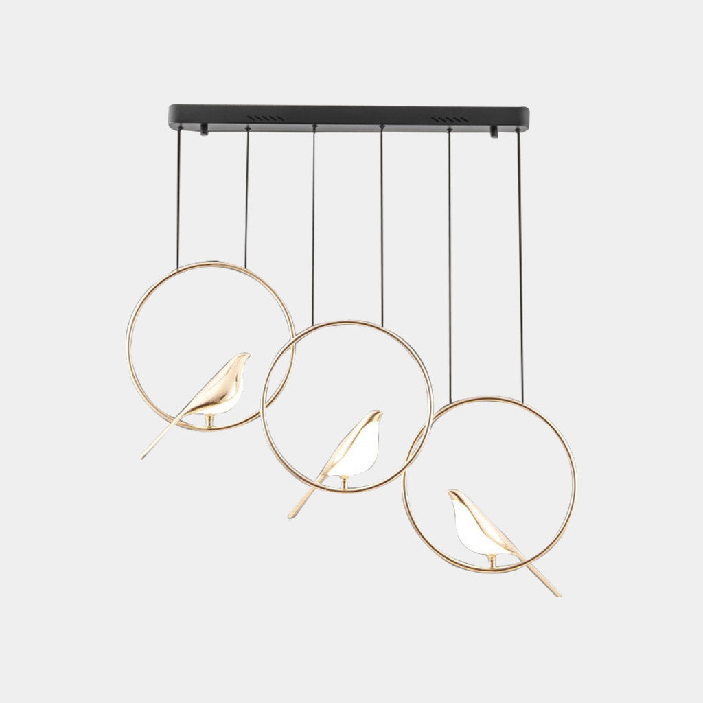 Chandelier Pendant Light Unique Creative Magpie Bird LED