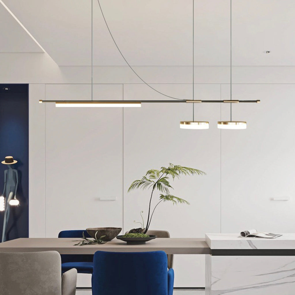 Pendant Light Black & Gold Pendant