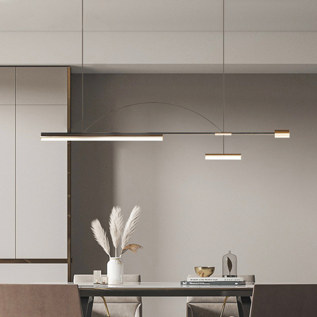 Pendant Light Black & Gold Pendant