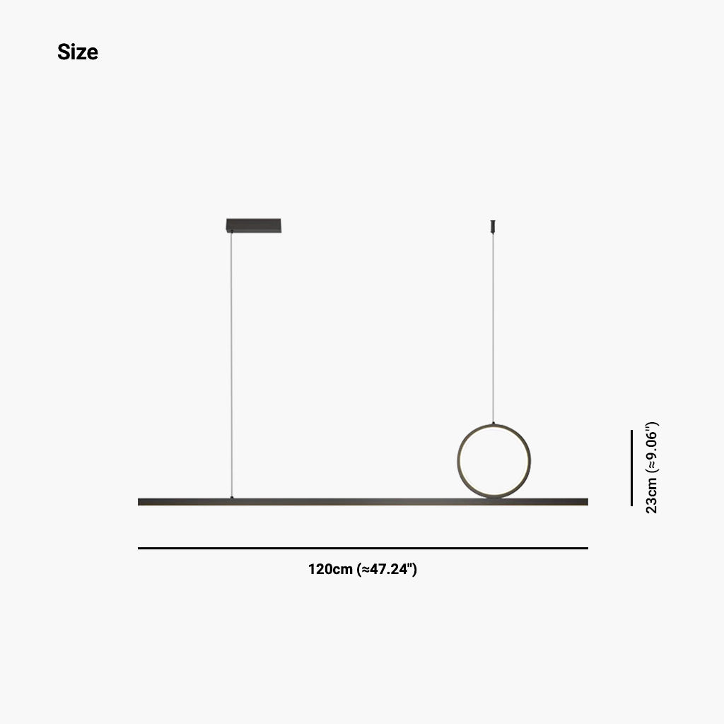 Pendant Light Minimalist Copper Elegance