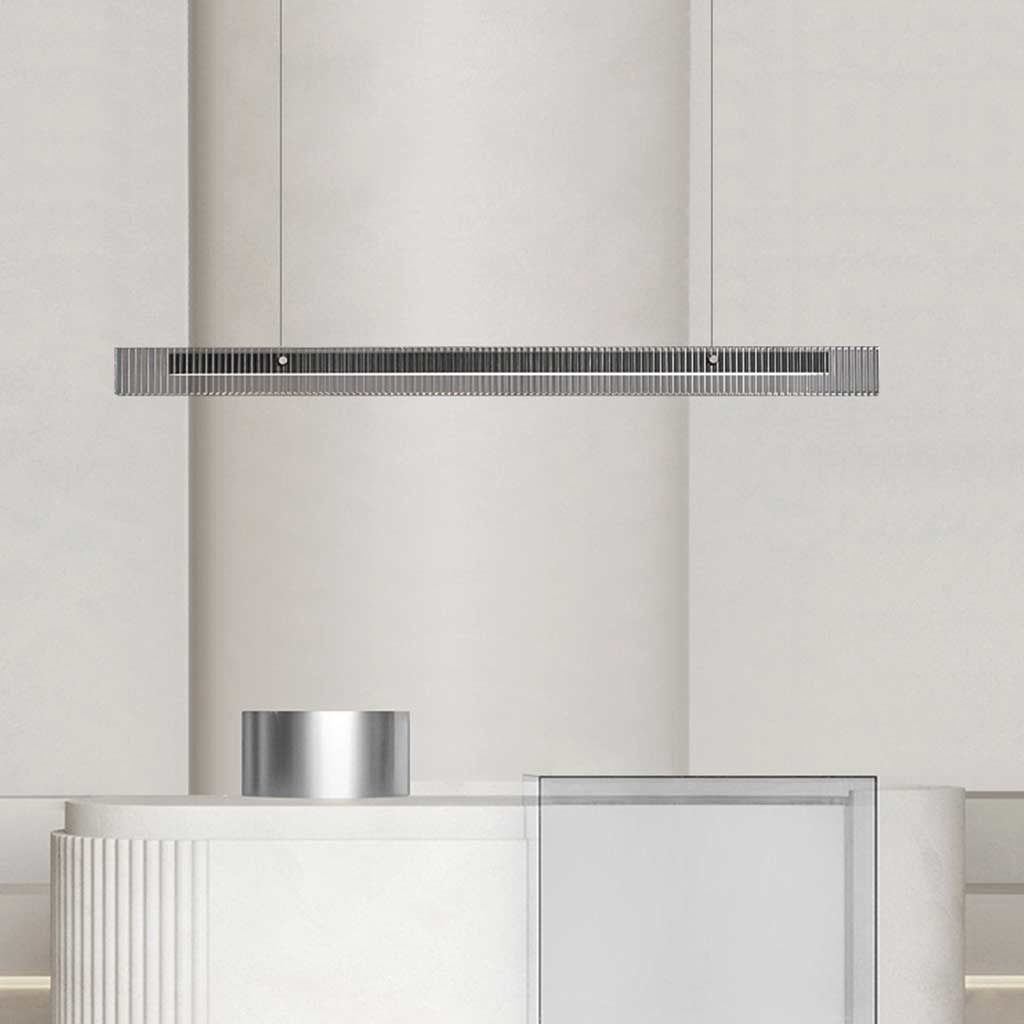 Pendant Light Black Linear Glow