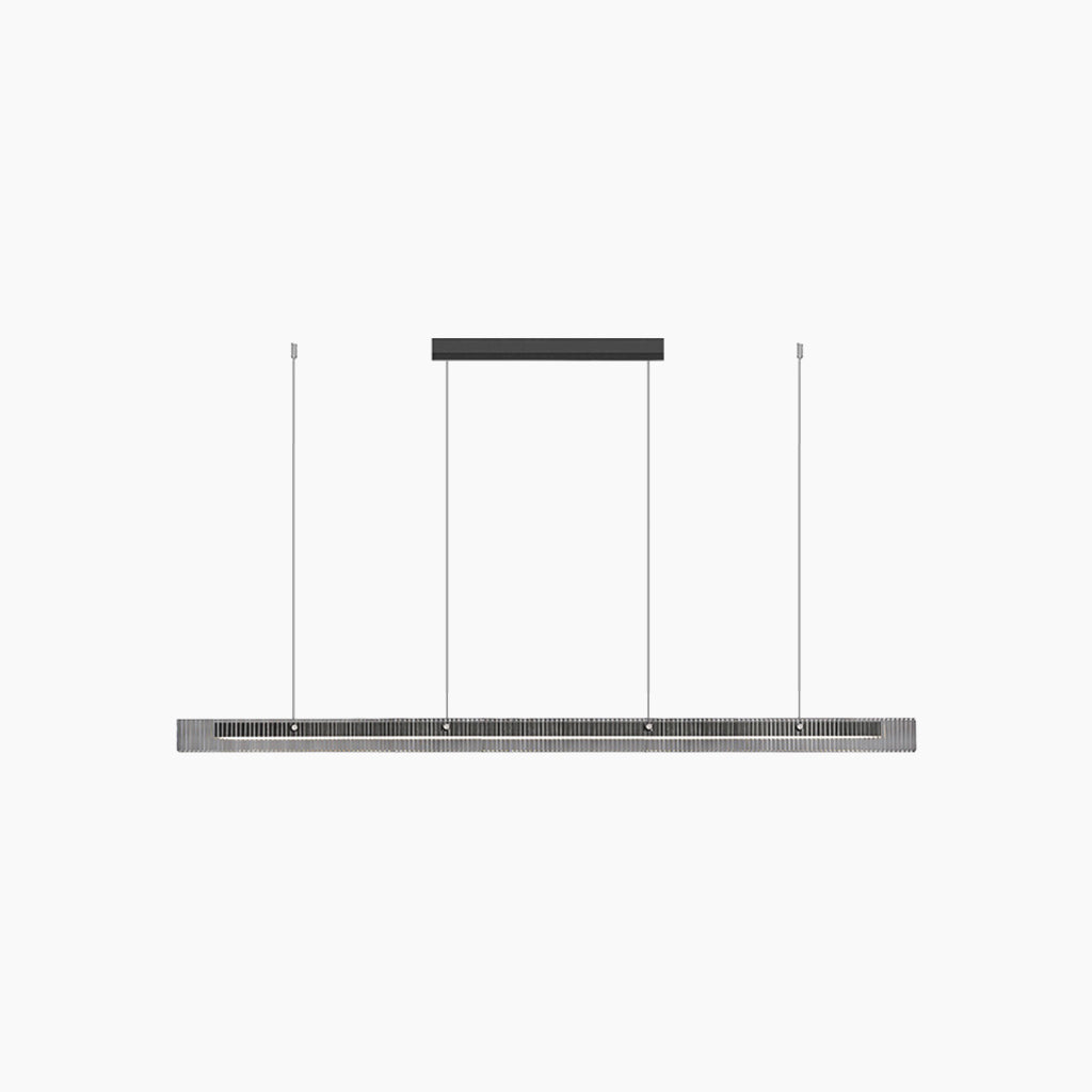 Pendant Light Black Linear Glow