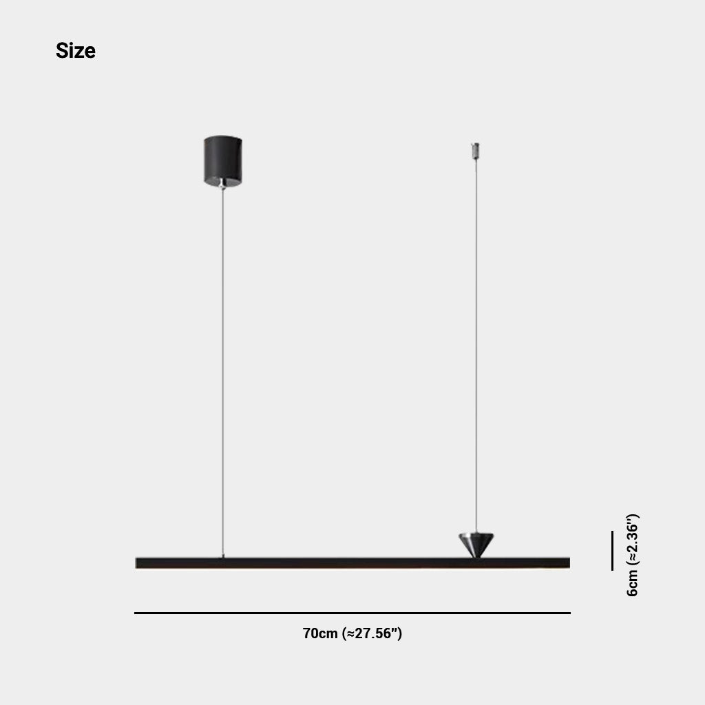 Pendant Light Minimalist Linear Design