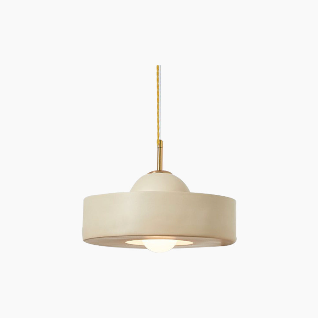 Pendant Light Nordic Gream Round Resin, 5 Colors