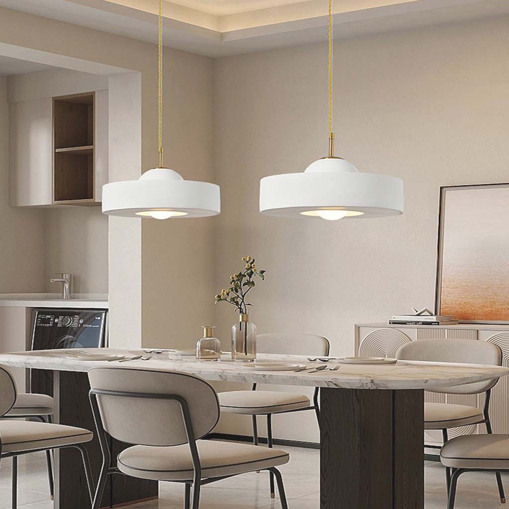 Pendant Light Nordic Gream Round Resin, 5 Colors