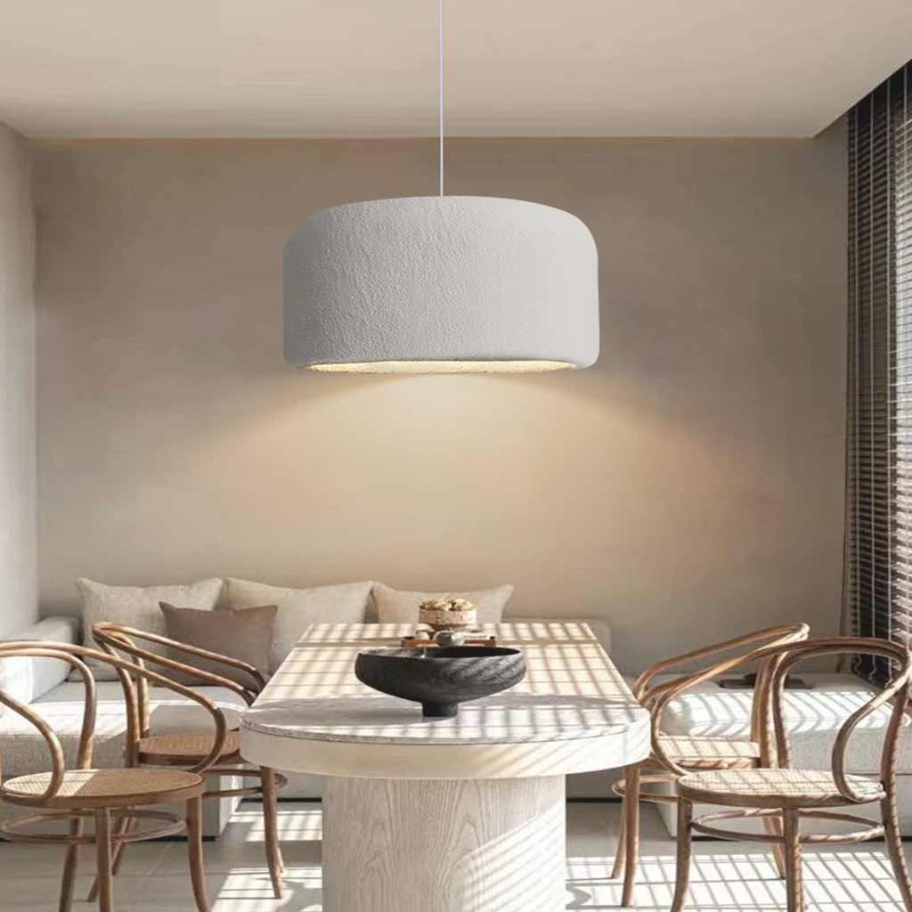 Pendant Light Wabi-Sabi Drum Fixture