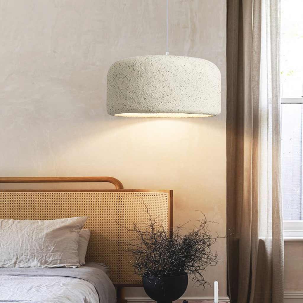 Pendant Light Wabi-Sabi Drum Fixture