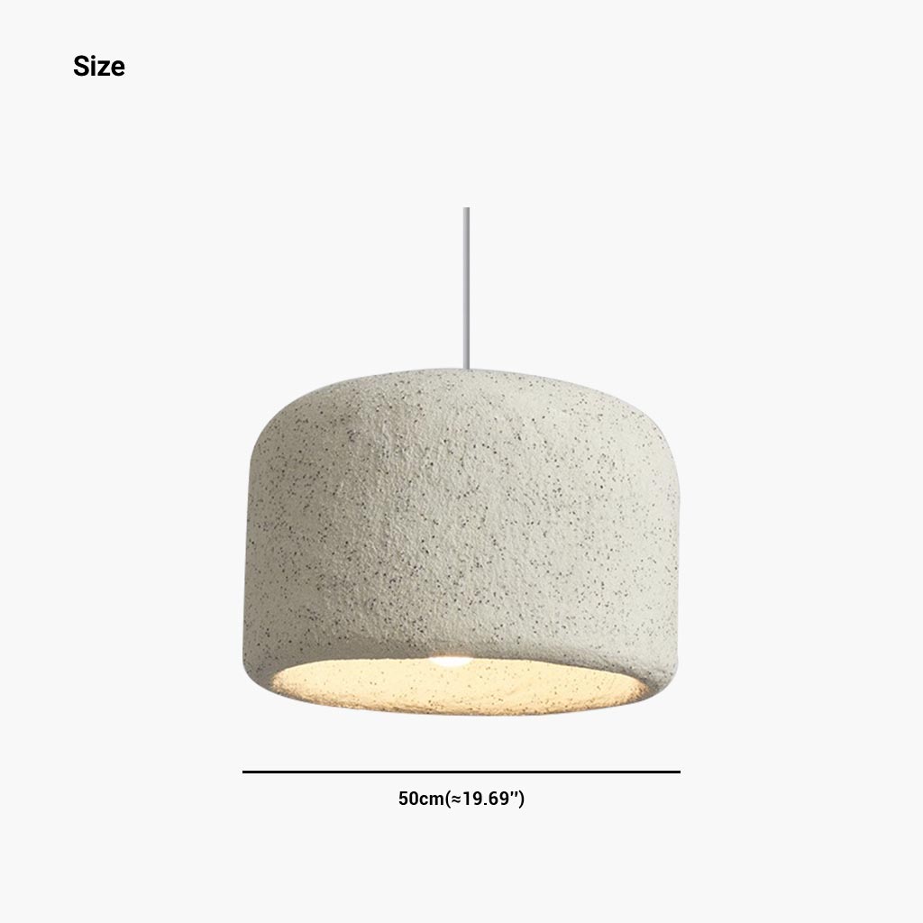 Pendant Light Wabi-Sabi Drum Fixture