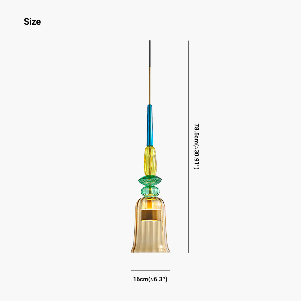 Pendant Light Nordic Stained Glass