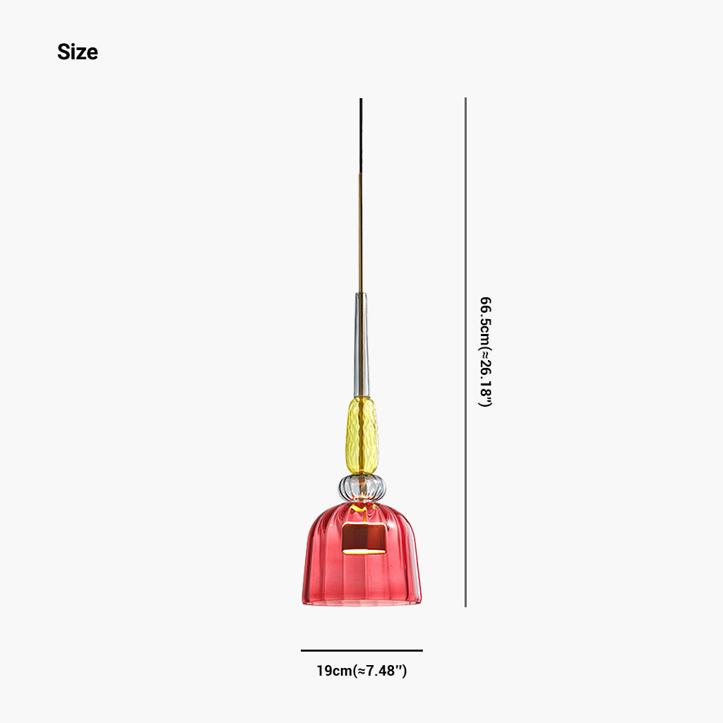 Pendant Light Nordic Stained Glass