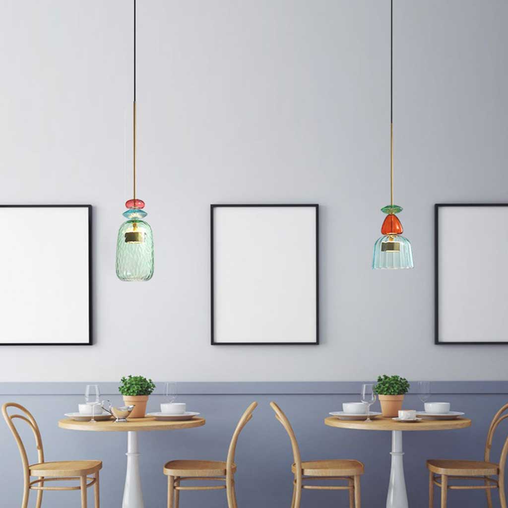 Pendant Light Nordic Stained Glass