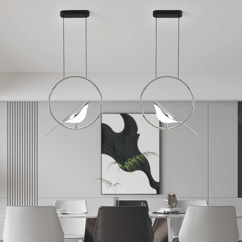 Magpie Bird LED Pendant Light