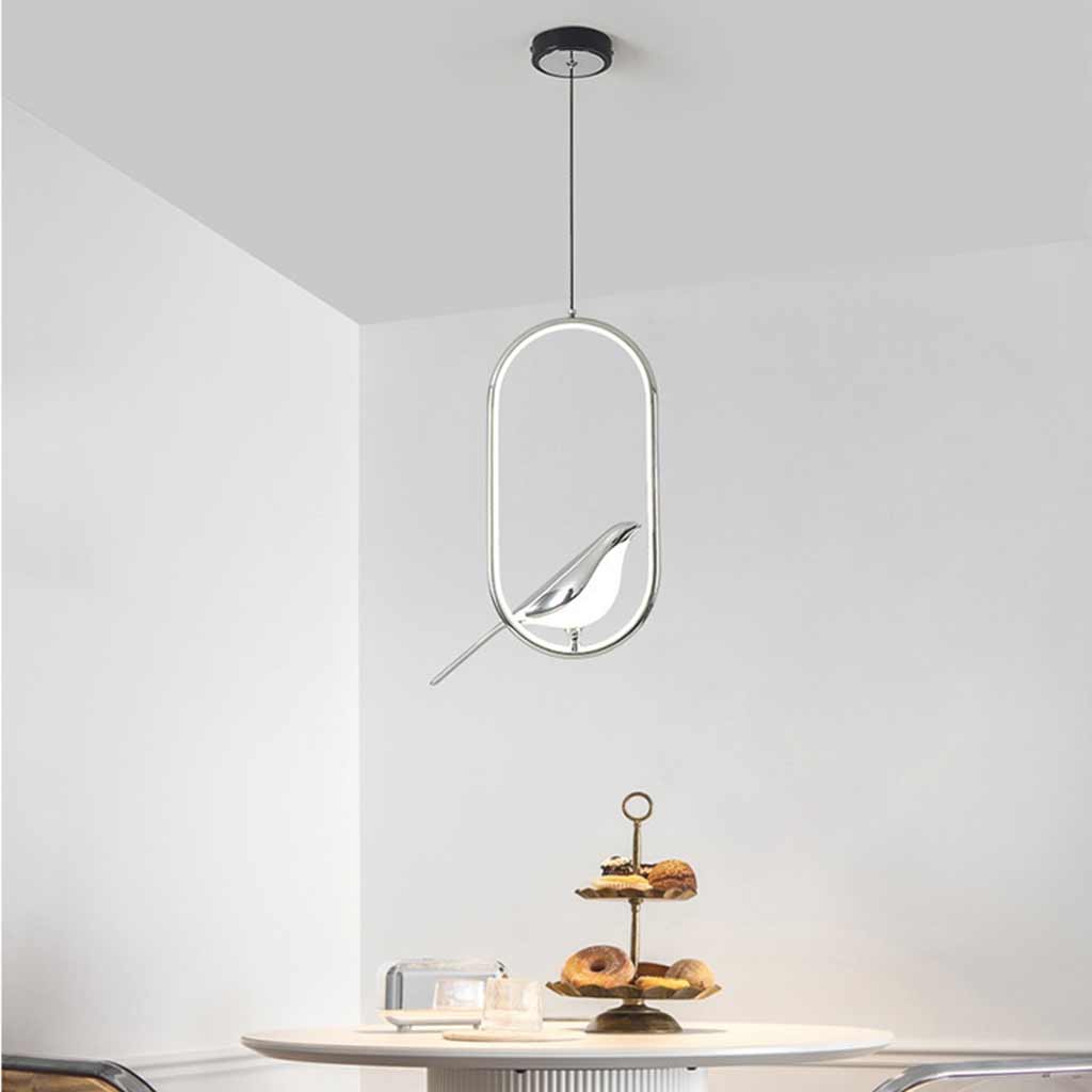 Magpie Bird LED Pendant Light