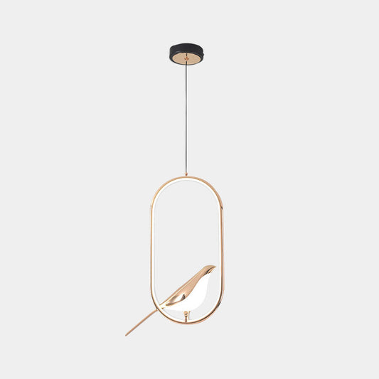 Magpie Bird LED Pendant Light