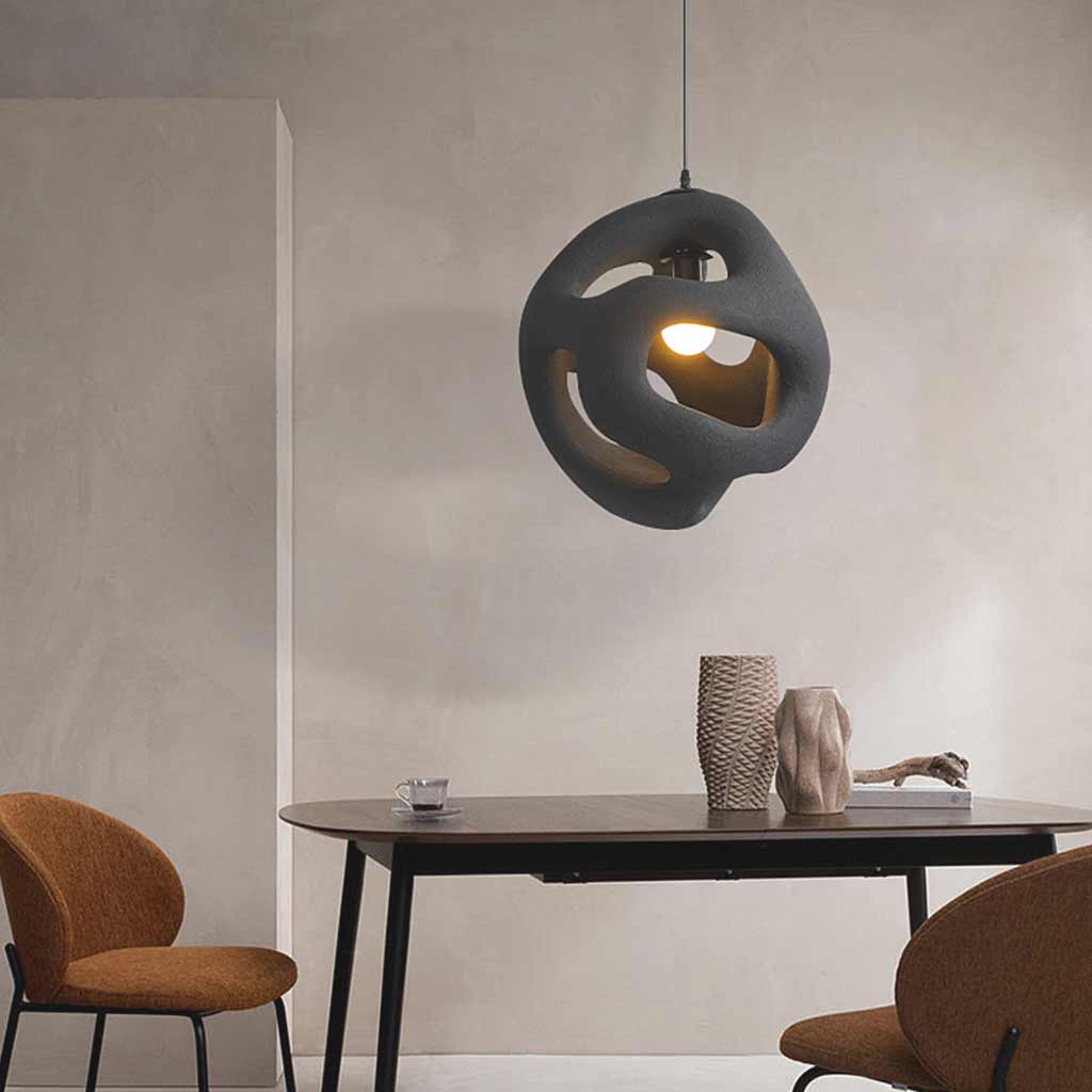 Pendant Light Minimalist Cement Fixture