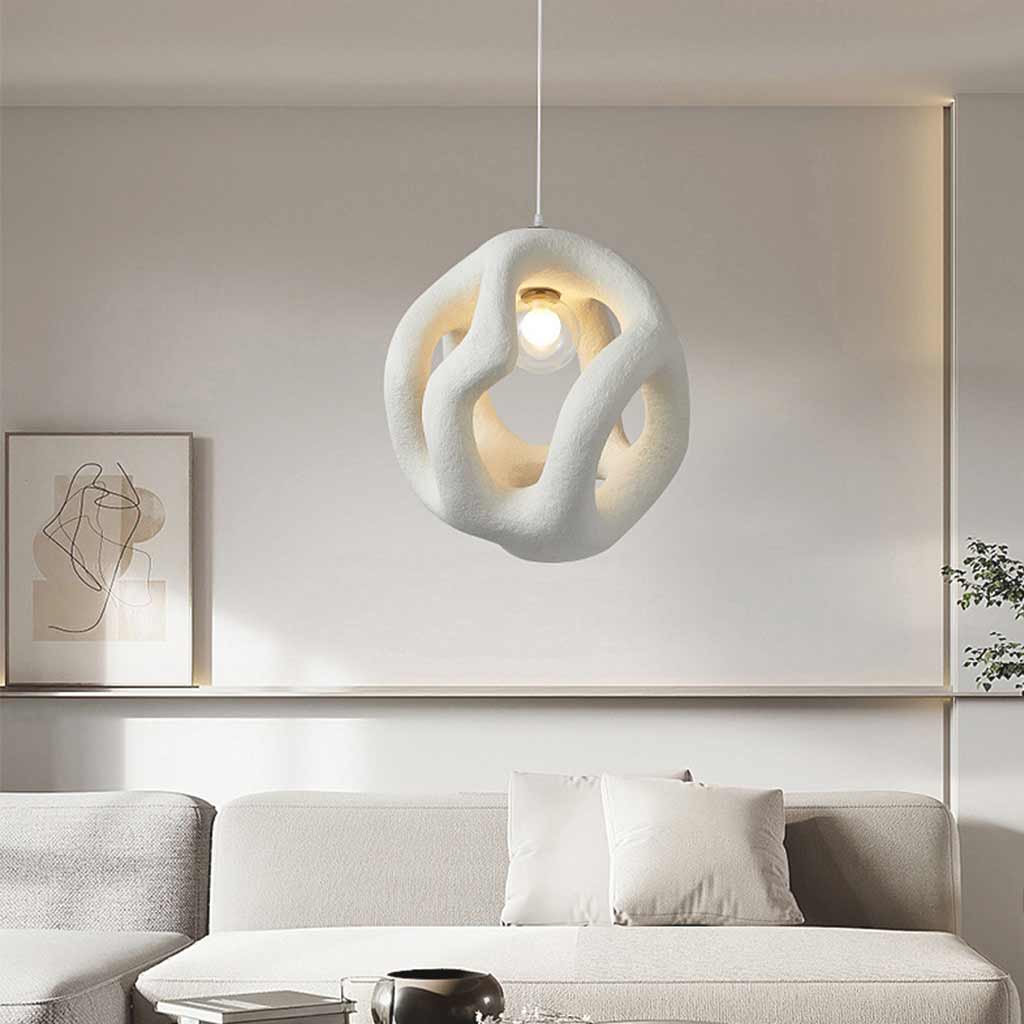 Pendant Light Minimalist Cement Fixture