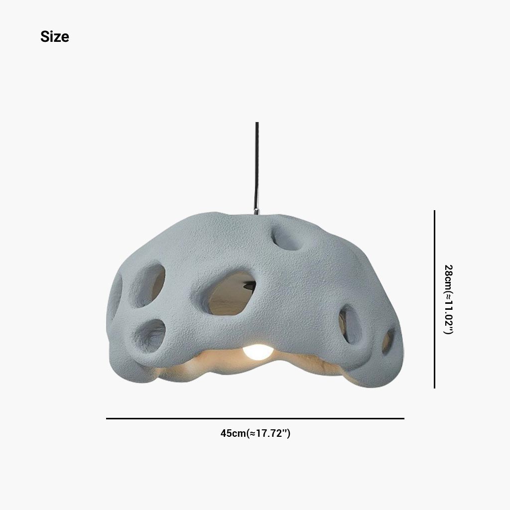 Pendant Light Minimalist Cement Fixture