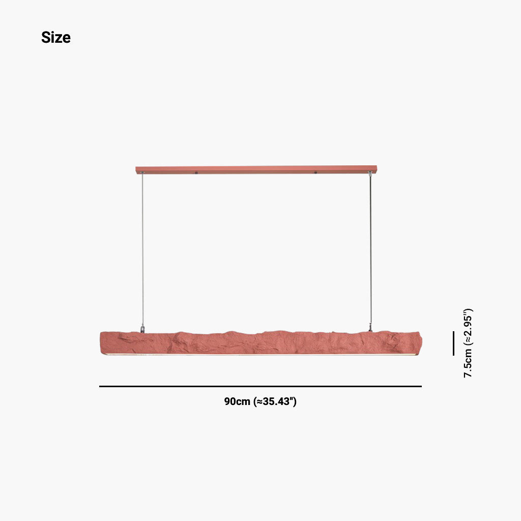 Pendant Light Wabi-Sabi Linear Design