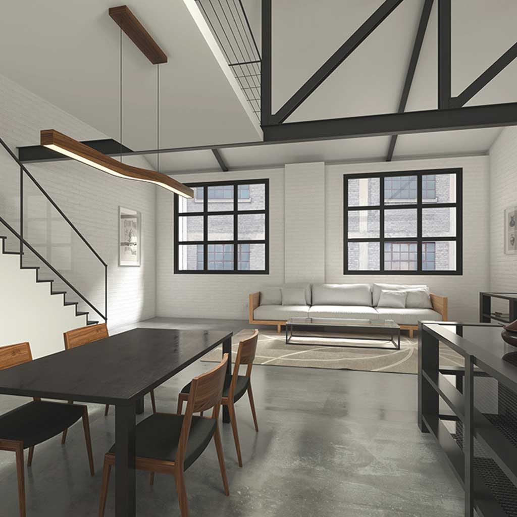 Pendant Light Elegant Wavy Design