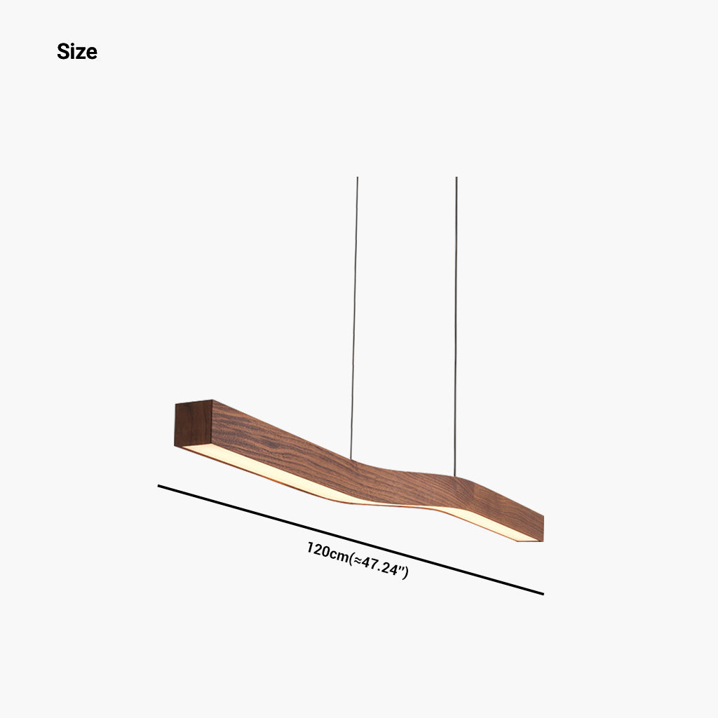 Pendant Light Elegant Wavy Design