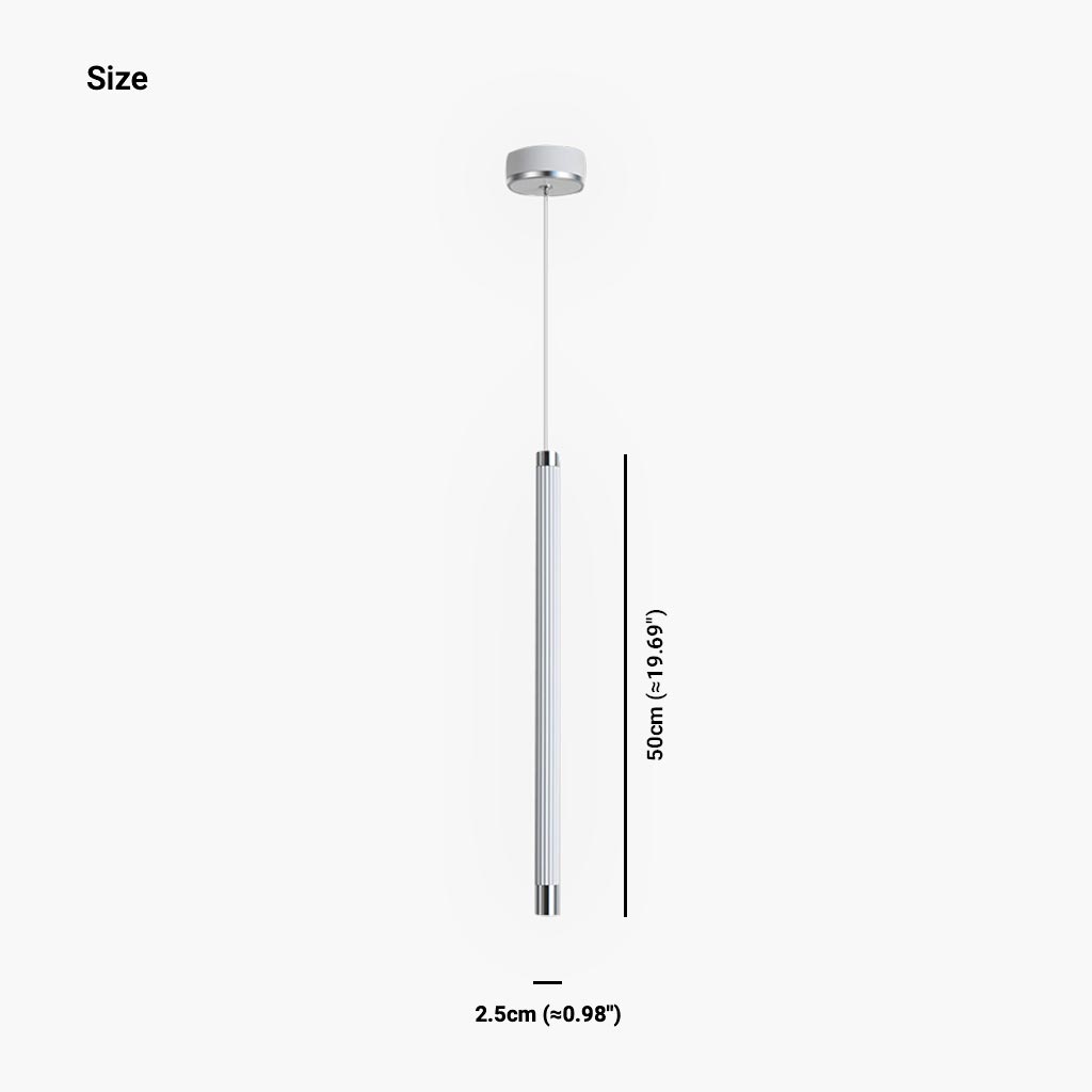 Pendant Light Minimalist White Fixture