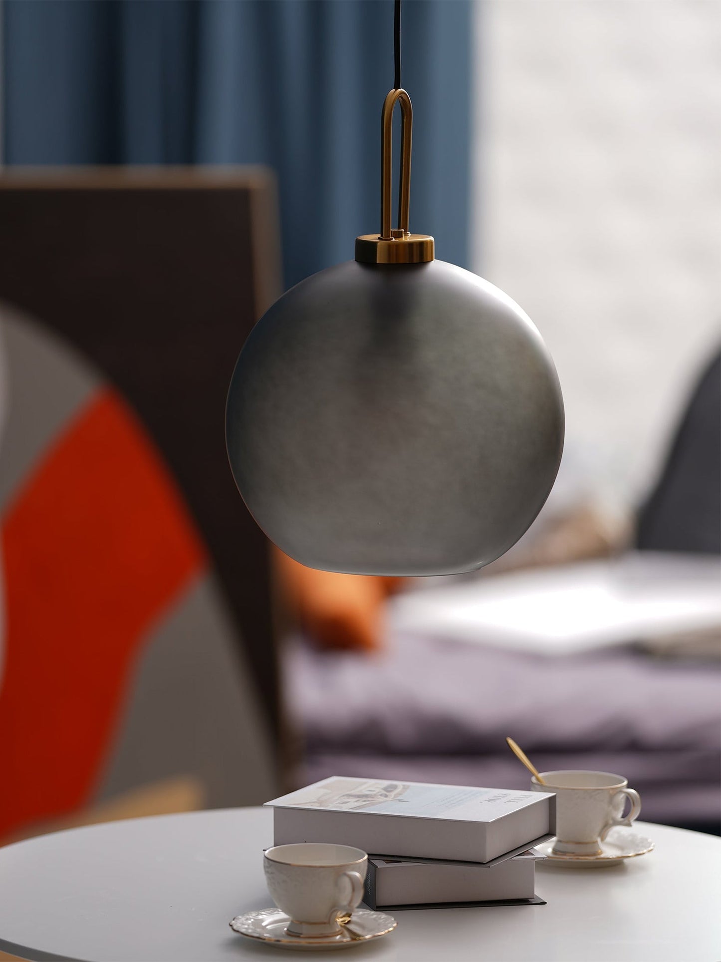 Pendulum Glass Swag Lights