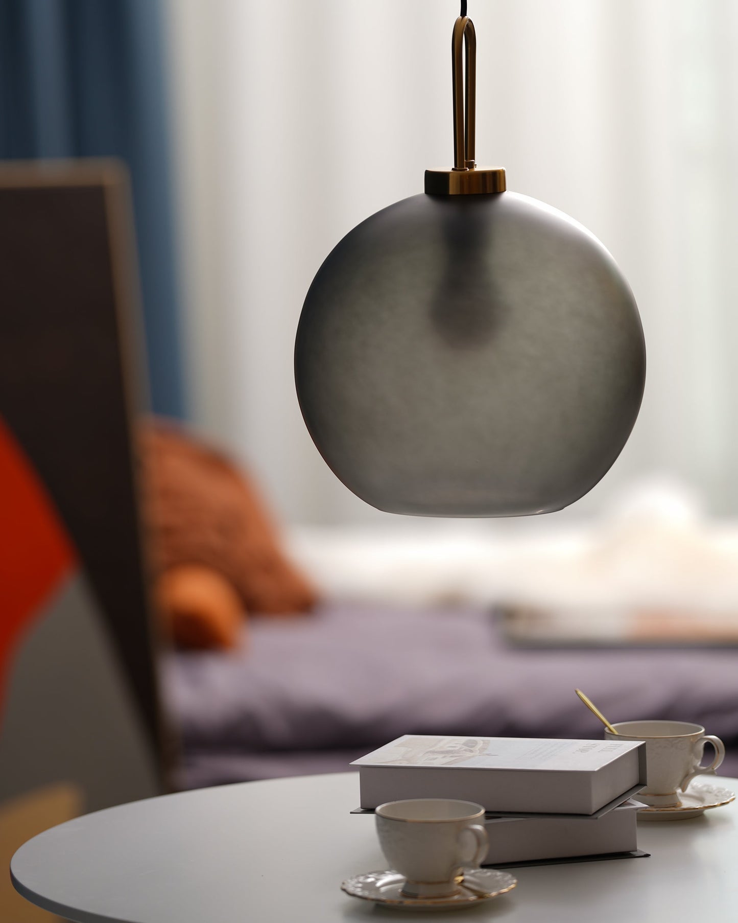 Pendulum Glass Swag Lights